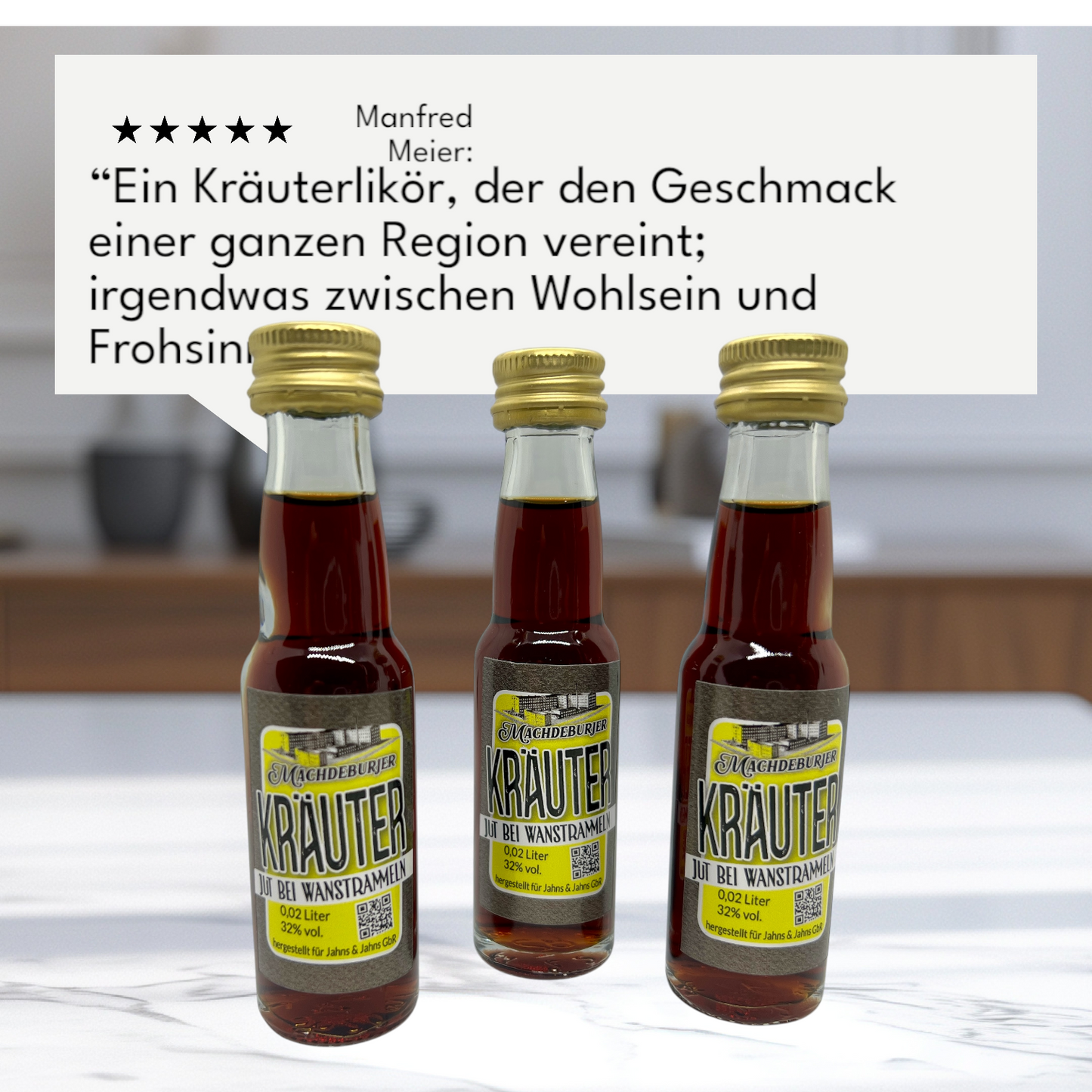 Machdeburjer Kräuter - jut bei Wanstrammeln