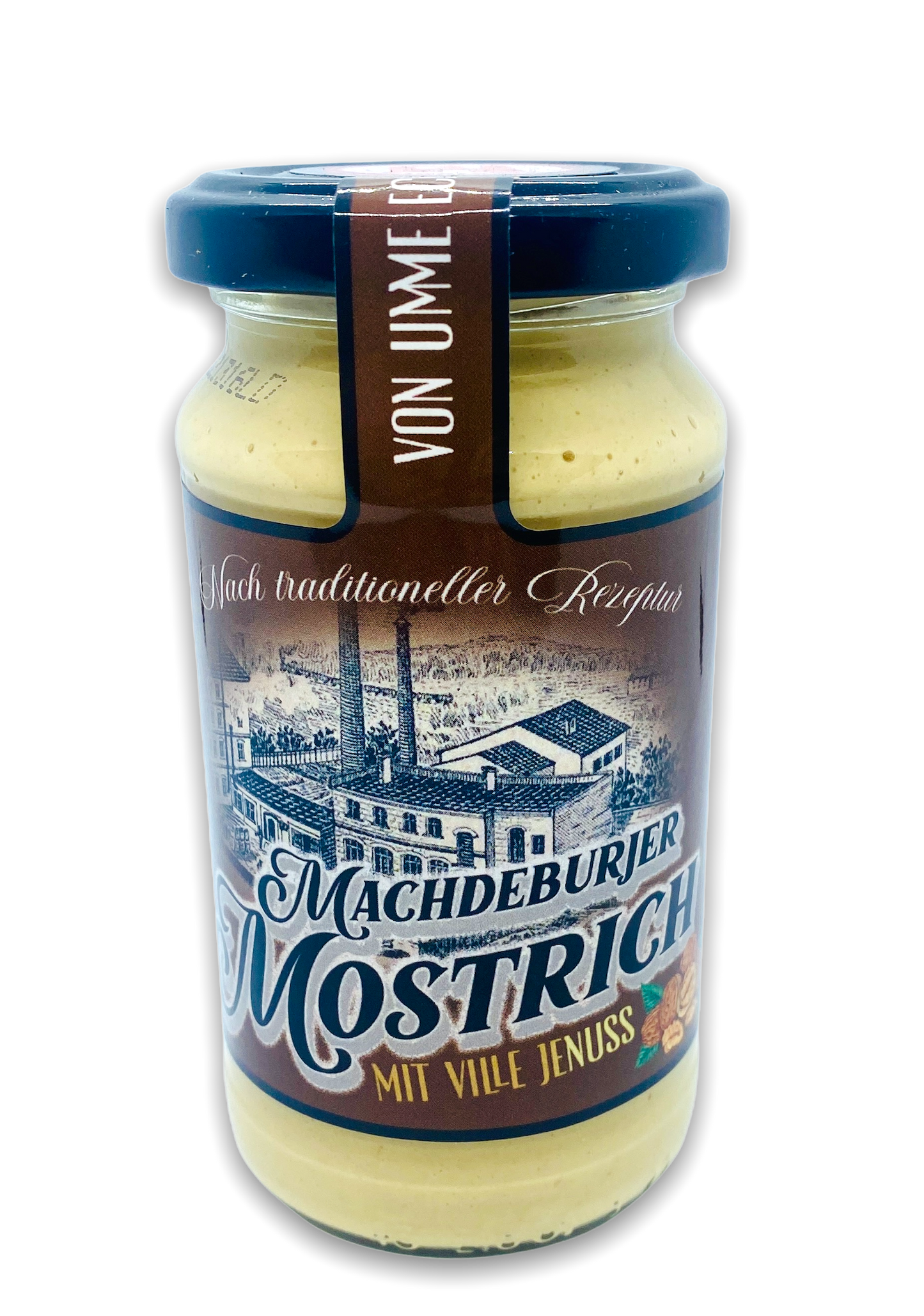 Machdeburjer Mostrich mit „jeNUSS“