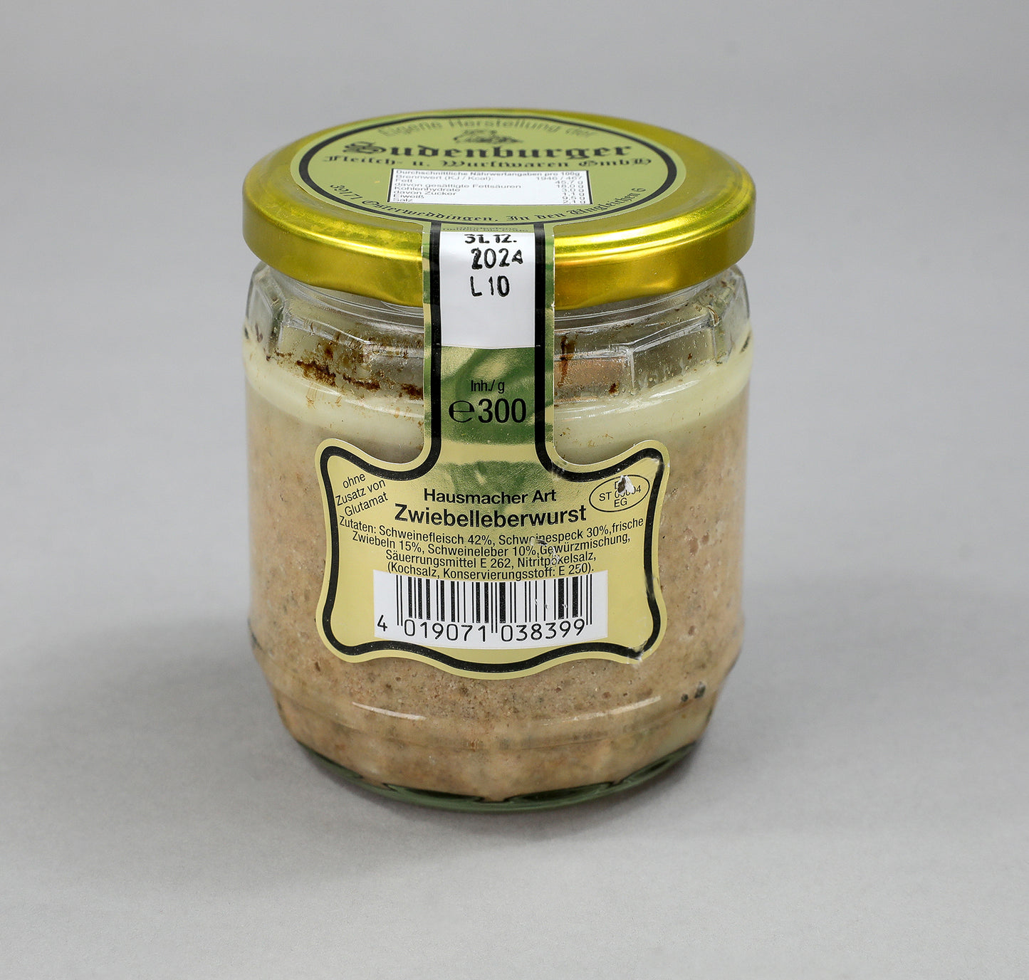 Zwiebelleberwurst nach Magdeburger Hausmacher Art