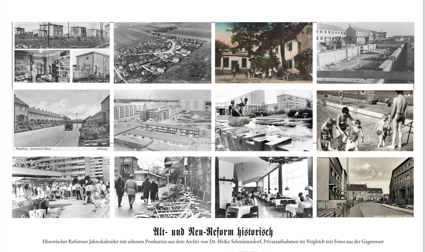 DIN A3-Wandkalender „Alt- und Neu-Reform historisch“