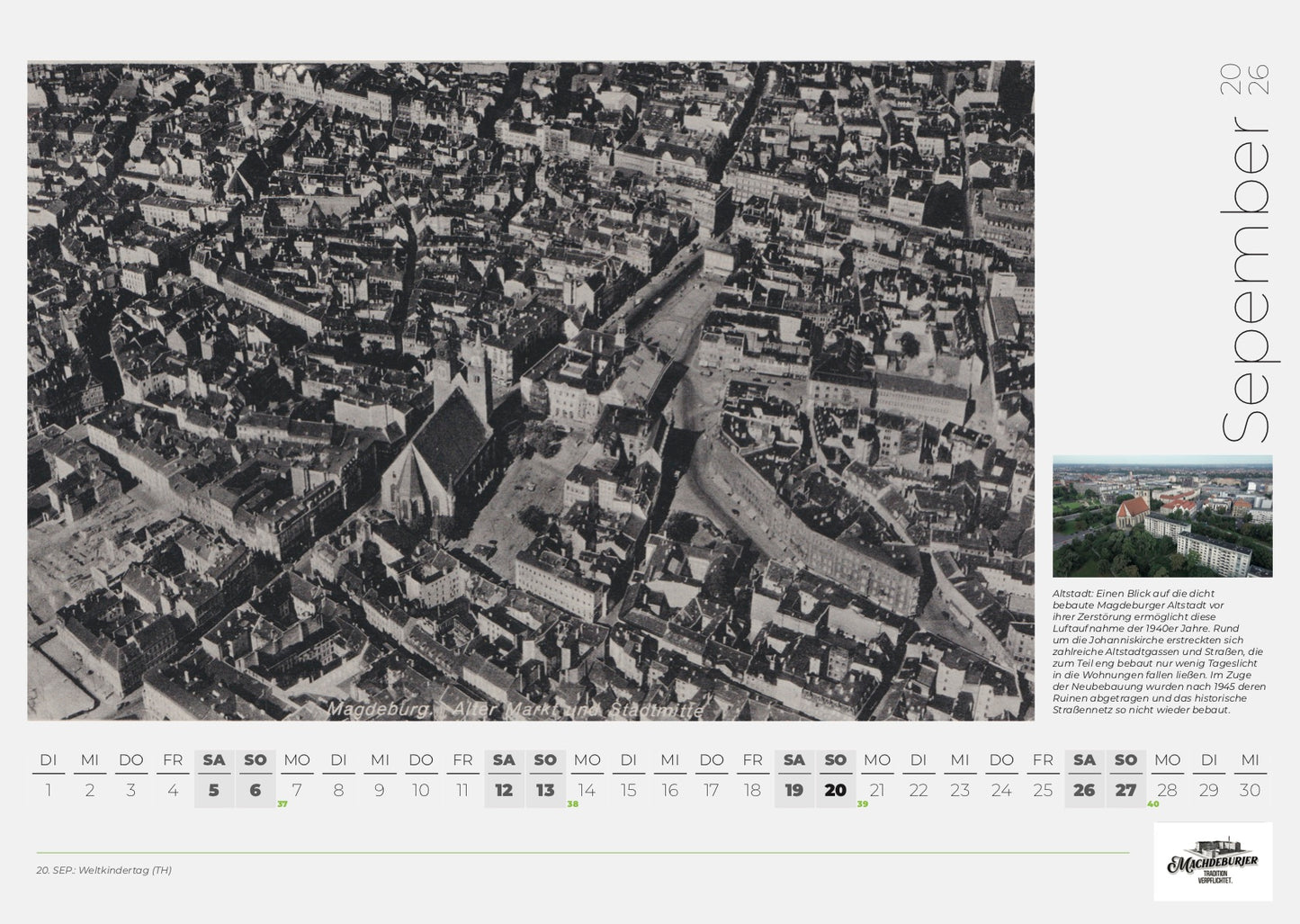 Kalender „Machdeburch - anno knips“