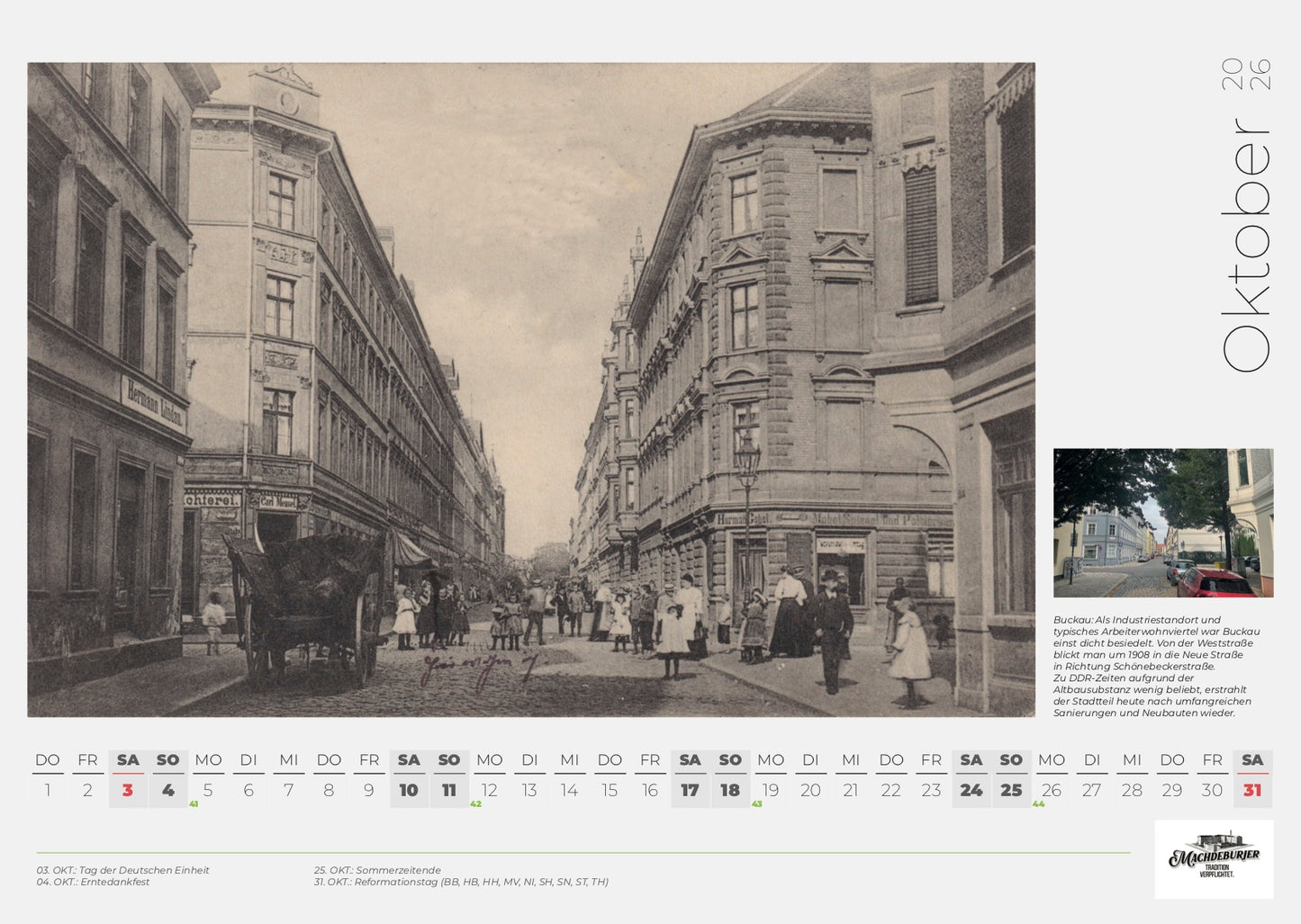 Kalender „Machdeburch - anno knips“