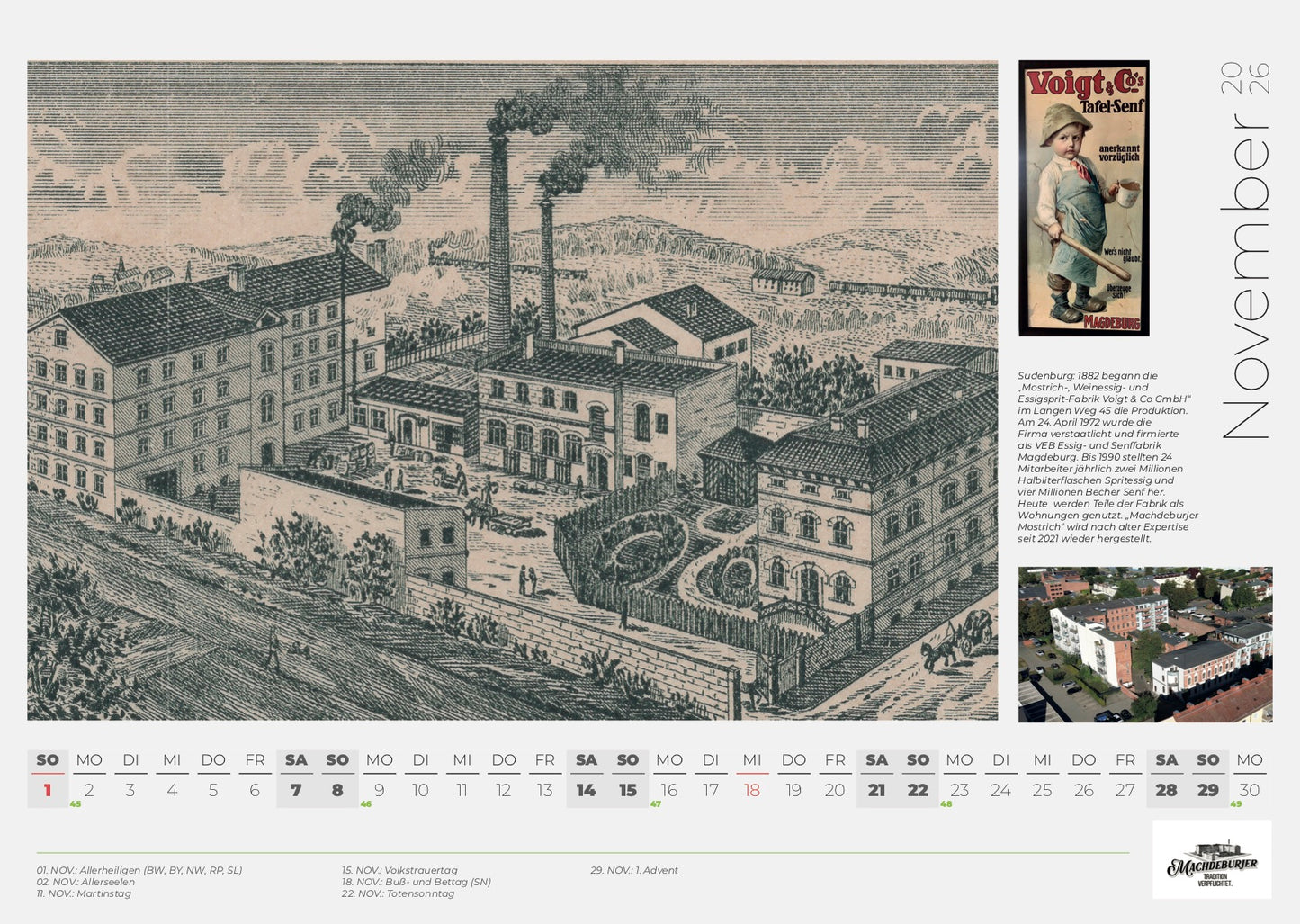 Kalender „Machdeburch - anno knips“