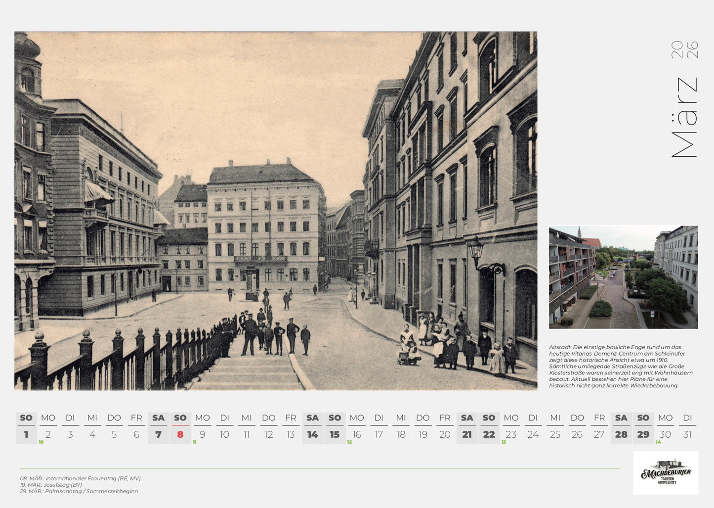 Kalender „Machdeburch - anno knips“