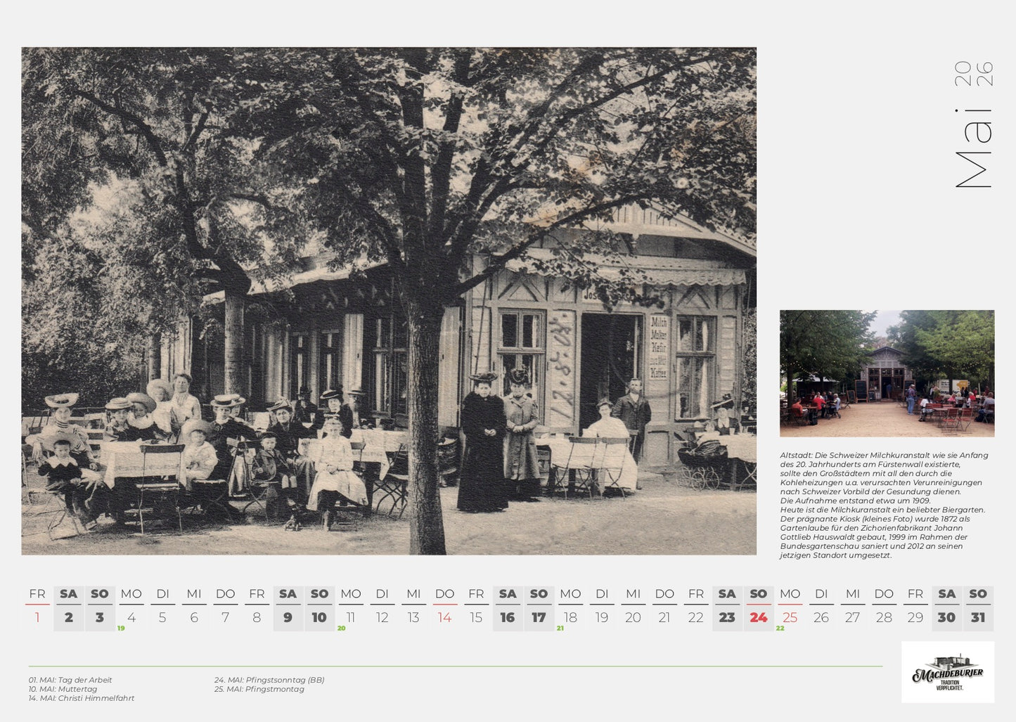 Kalender „Machdeburch - anno knips“