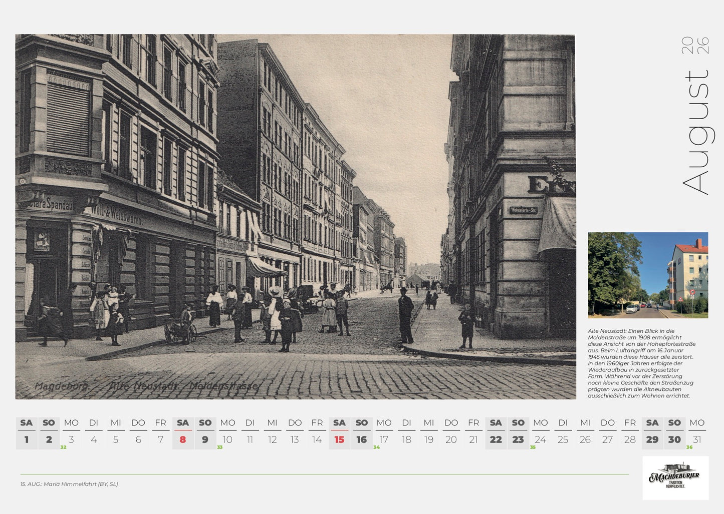 Kalender „Machdeburch - anno knips“