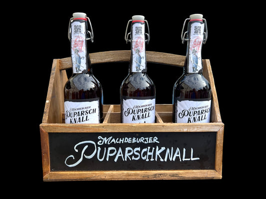 Spezialbier: „Machdeburjer Puparschknall“
