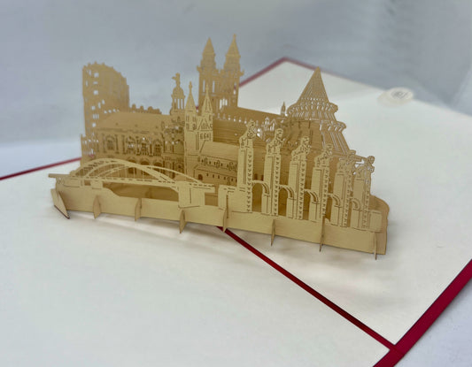 3D Machdeburjer Grußkarte