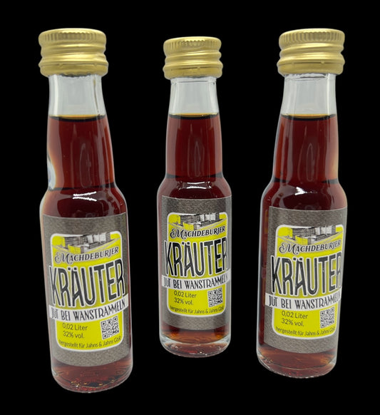 Machdeburjer Kräuter - jut bei Wanstrammeln