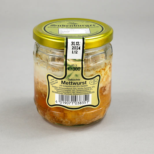 Mettwurst (gekocht) nach Magdeburger Art