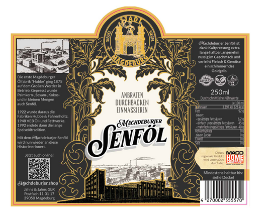 Machdeburjer Senföl - Tradition, die verpflichtet